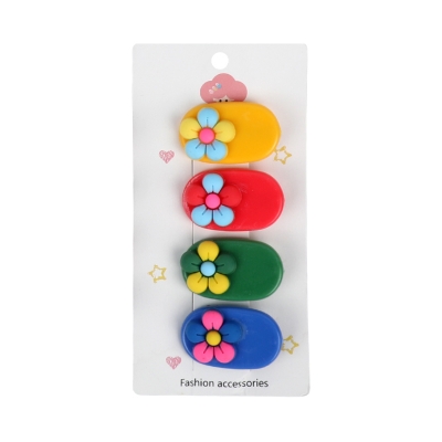 Picture of Vibrant Bloom Oval Hair Pins