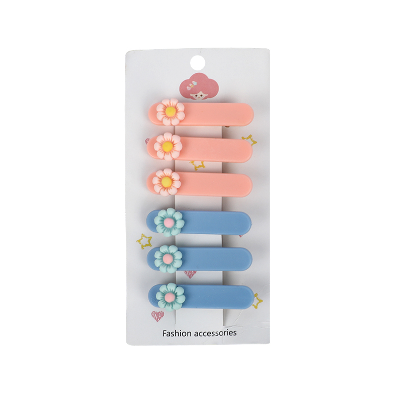 Picture of Daisy Chain Pastel Snap Clips (5-Pack)