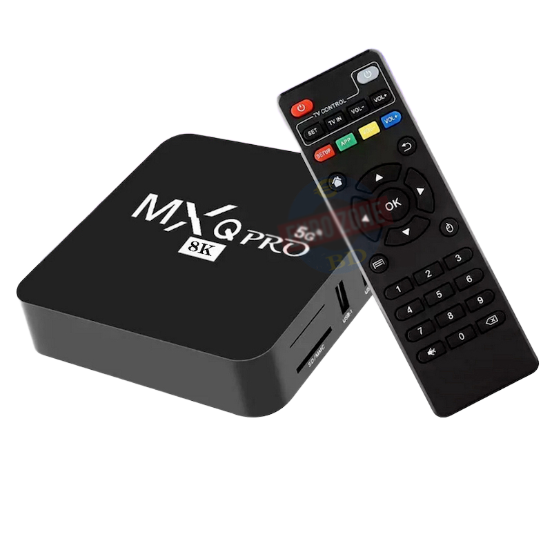 Picture of Mxq Pro 8K 5G 8Gb Ram And 128Gb Rom Android Smart Tv Box - Upgrade Entertainment With Mxq Pro 8K Android Smart Tv Box