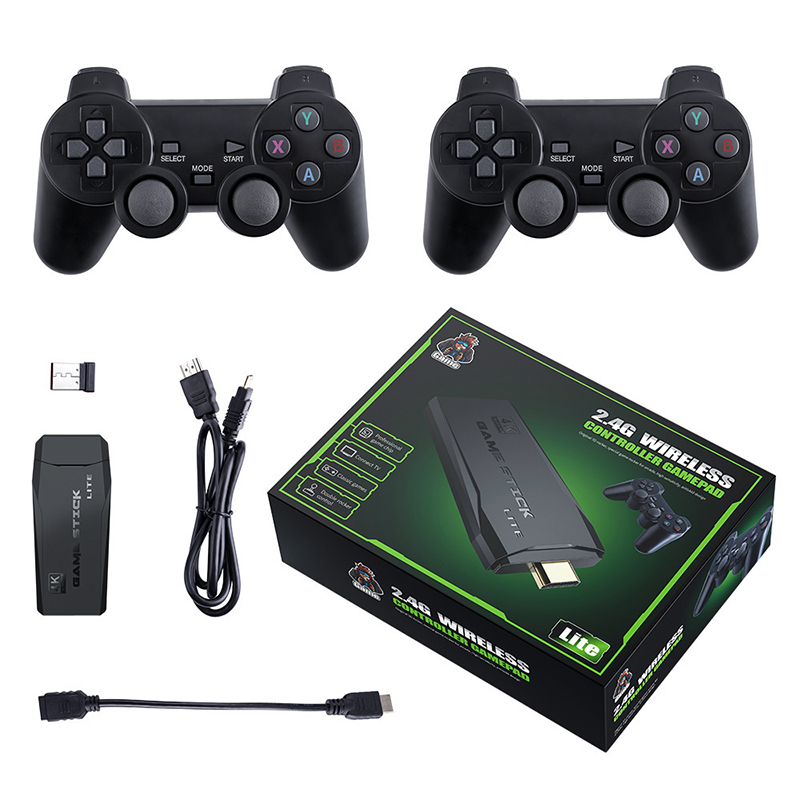 Picture of M8 TV Game Stick with 10000 Retro Games, Plug-and-Play Retro Game Stick with 64GB Storage.