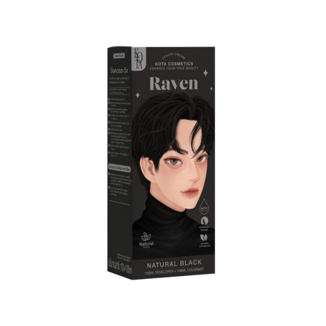 Picture of Kota Hair Color Cream Raven - Natural Black