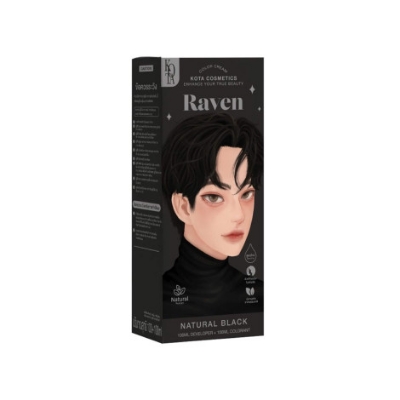 Picture of Kota Hair Color Cream Raven - Natural Black