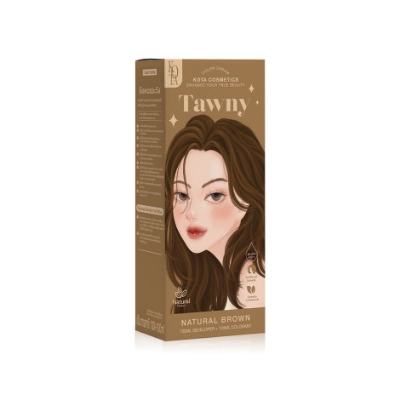Picture of Kota Hair Color Cream Tawny - Natural Brown