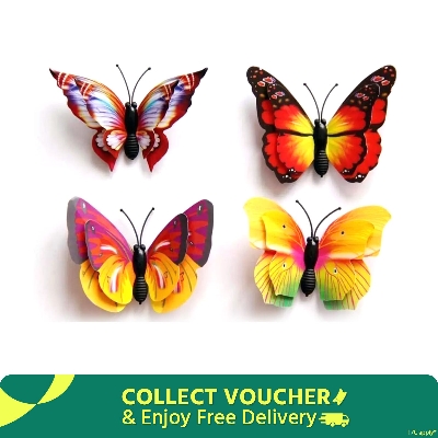 Picture of 4pc-3D Wall sticker butterfly/3D wall sticker