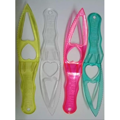 Picture of Plastic cake cutter-4pcs/one time happy birthday cake cutter