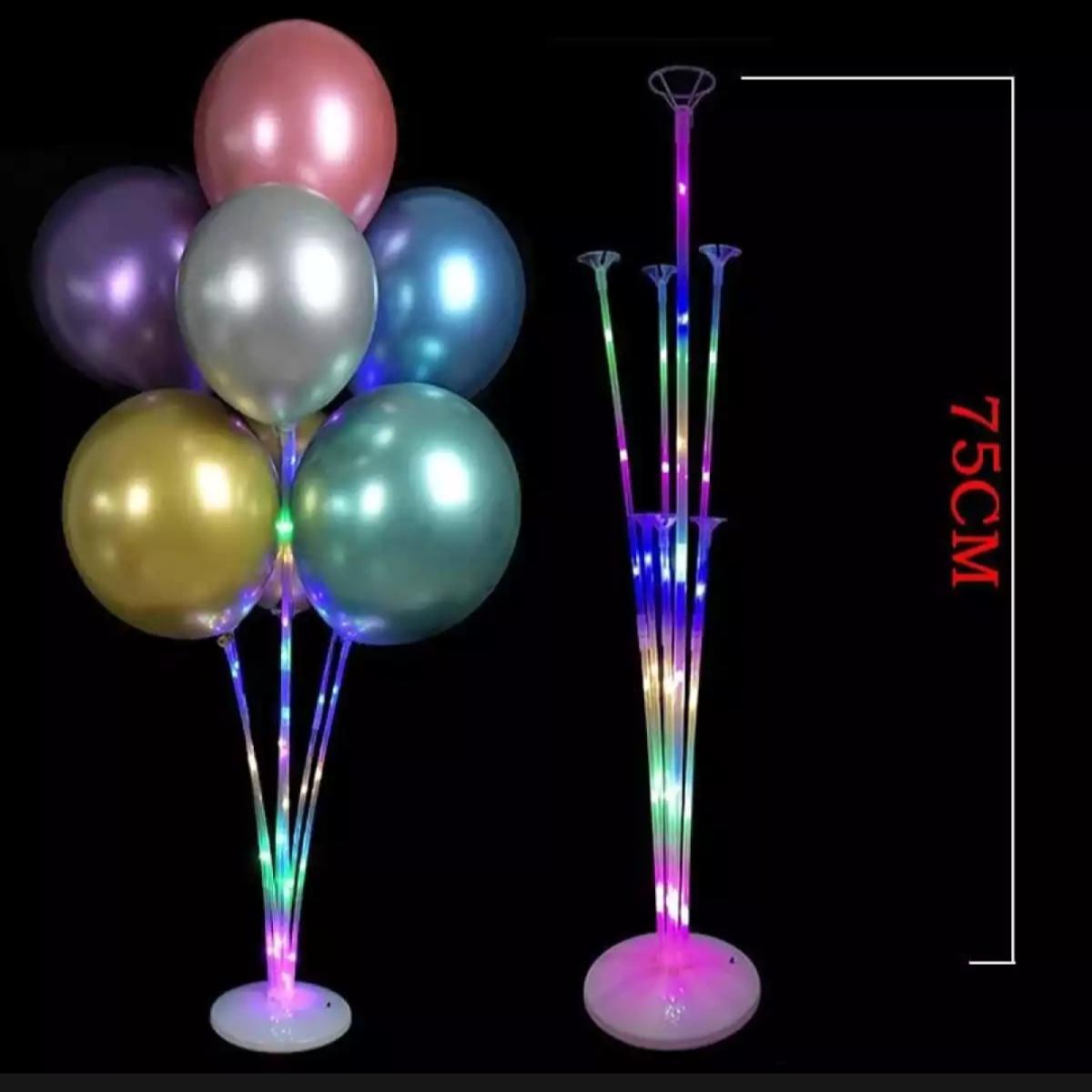 Picture of Balloon light stand/light balloon stand/LIghitng balloon stand/Birthday Lighting Balloon stand/Reusable Table Balloon Holder Column Stand with Light Birthday Wedding Decor