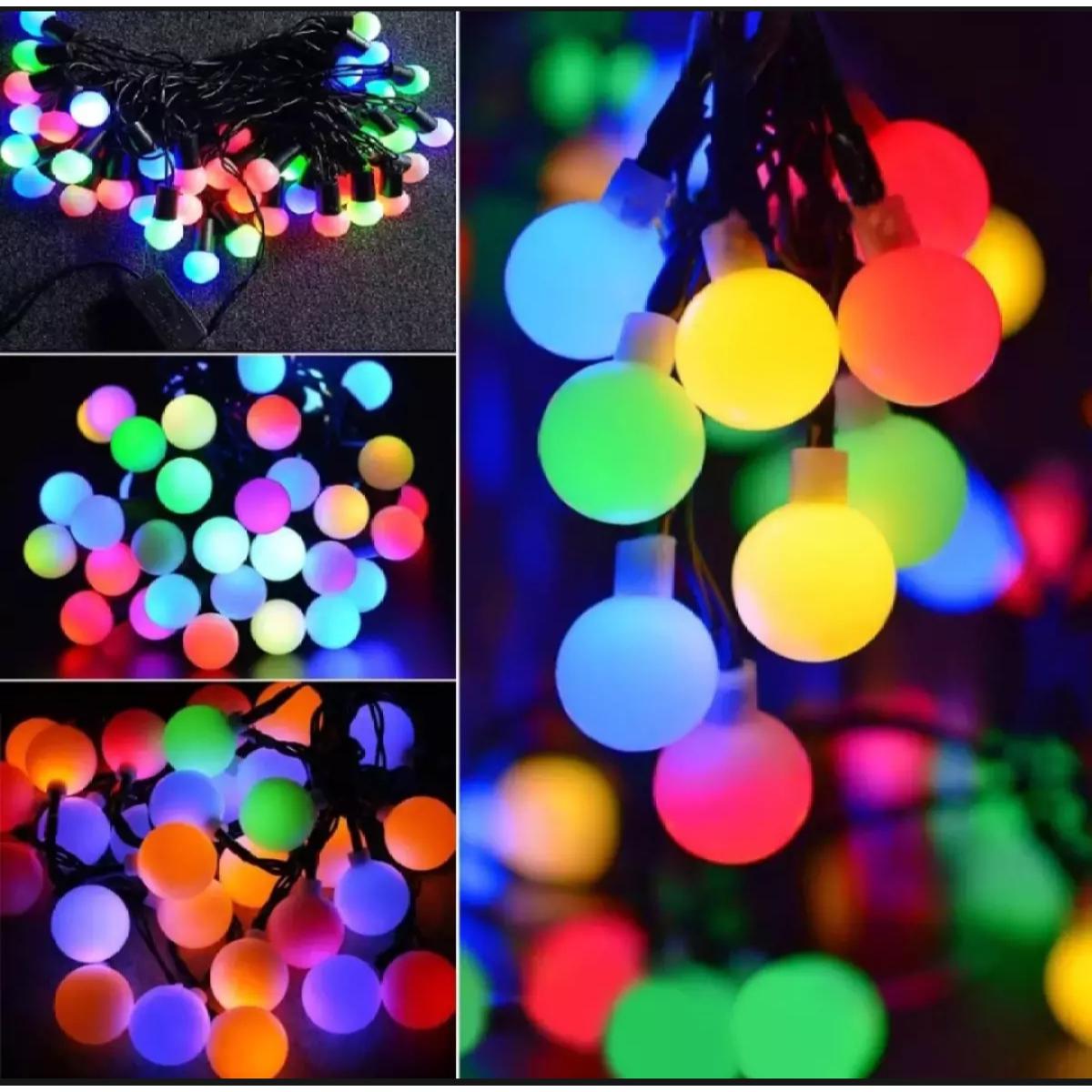 Picture of Ball Fairy Light/Decorative Led Ball Shaped Light- Multi-Color- Rgb Ball/Decoration Fairy Light - Table Lamp
