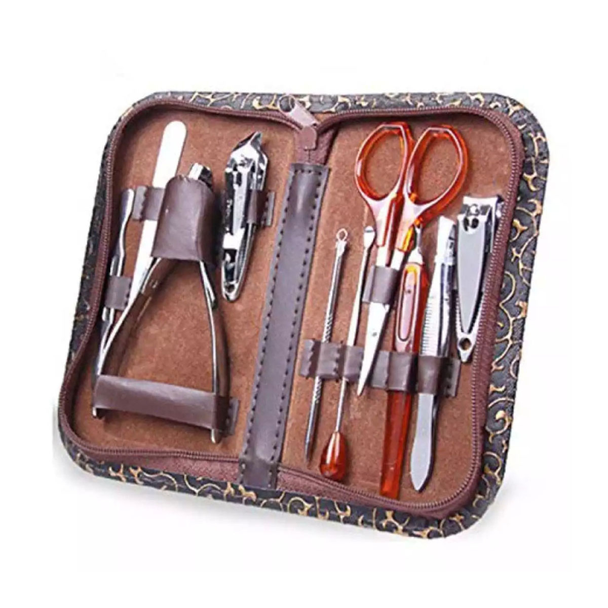 Picture of Nail cutter set/Manicure Pedicure Set Nail Clippers - 10 Piece Stainless Steel Manicure Kit - tools for nail, Cutter