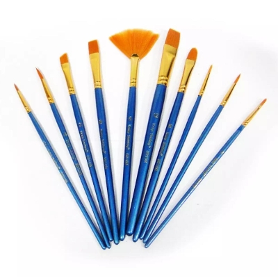Picture of Artist brush/art brush/painting brush/Keep Smiling Artist Brush Set 7 Pieces Nylon Hair Artist Brushes 8070