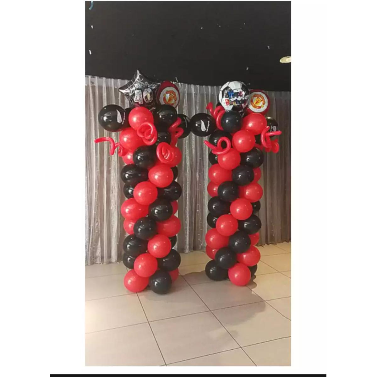 Picture of Black and red balloon 50pc/Monty black and red balloon 50pc/indian balloon 50lc