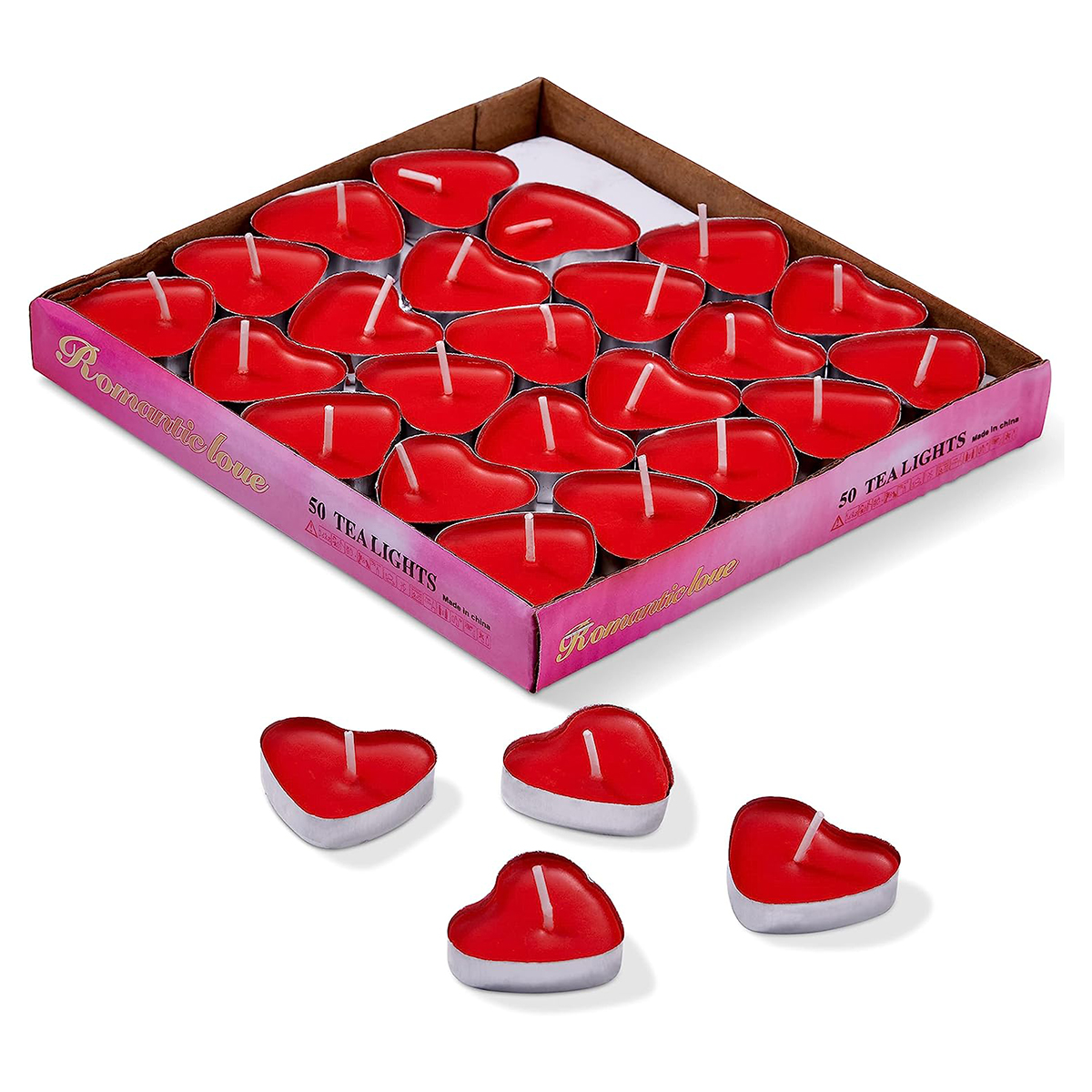 Picture of Love candle-10pc