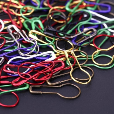 Picture of Hijab Pin For Women 100pcs/Multicolor Small Size Metal Coilless Hijab Safety Pins