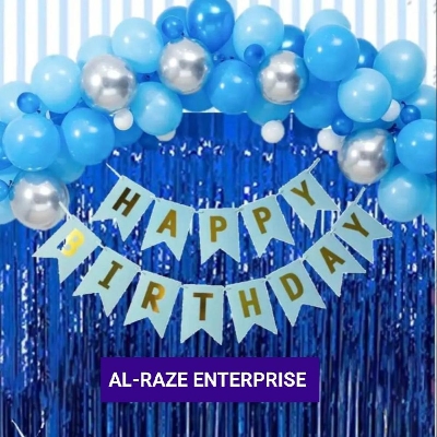 Picture of Happy Birthday Combo Full Set Blue-in low budget