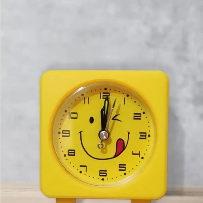 Picture of Emoji Alarm Clock (Yellow Color)For Decorative Living Room