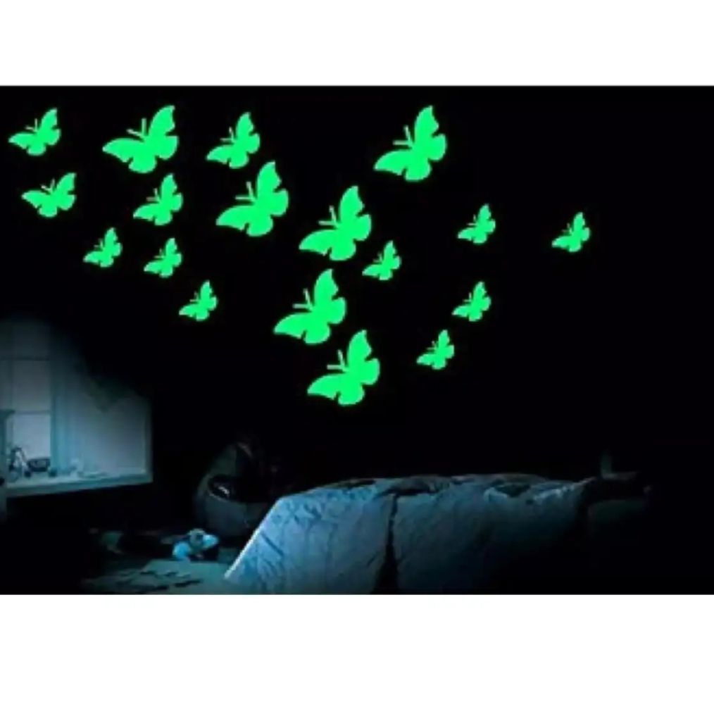 Picture of Butterfly radium sticker-8pc