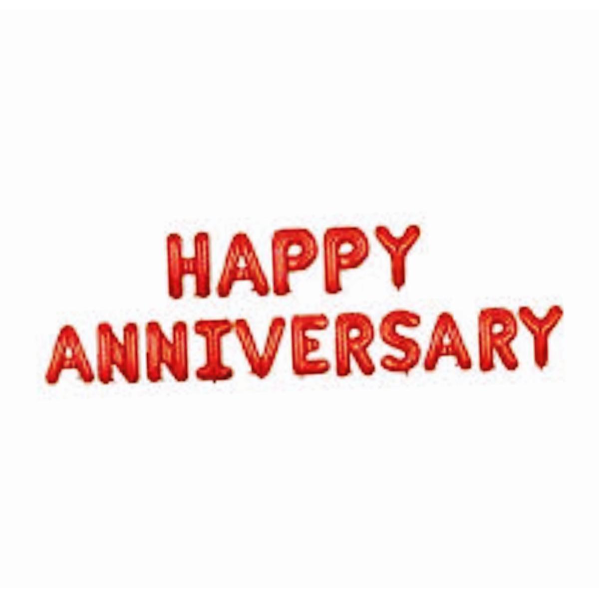 Picture of Happy Anniversary Foil Banner