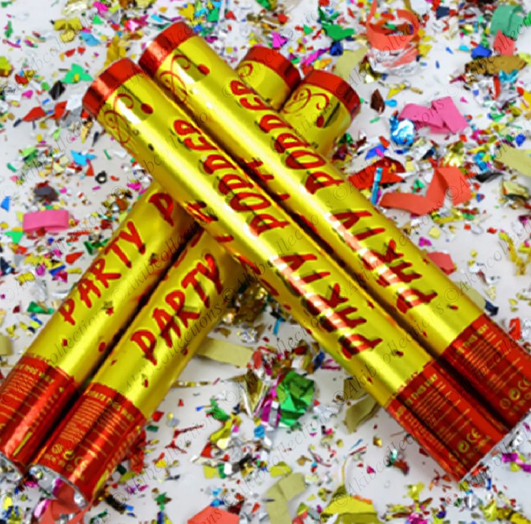 Picture of Party Popper - 1 Piece/Wedding Poppers, Party Poppers, Popper for Birthday Party, Office Party, Wedding, Marriage Anniversary, Engagement Party, Kids Birthday Party Poppers
