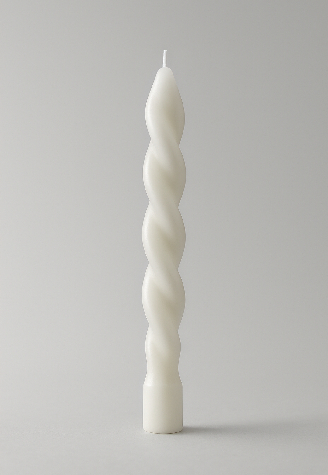 Picture of Long Twisted Table Candles Spiral Luxury Candles