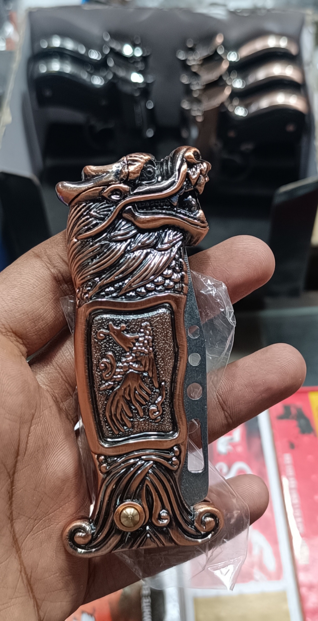 Picture of 2 in 1 Lighter Multifunction Automatic Folding Suit for Camping/Fishing, Kitchen accessories