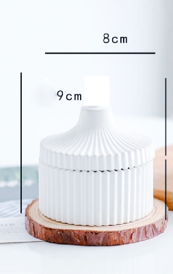 Picture of Home Decor Round shape concrete jwellery box