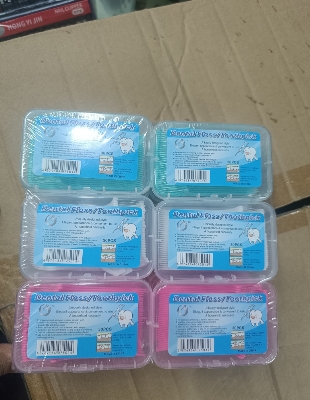 Picture of Dental Floss Toothpick 30pcs box/Procare Macromolecule Dental Floss Pick Toothpick Inner dental Cleaner Tooth Picks