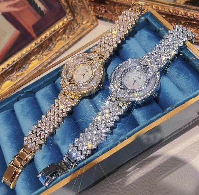 Picture of Beautiful Stunning Analog Butterfly Watch for Ladies/Luxury Exclusive Analog Stone Watch for Ladies