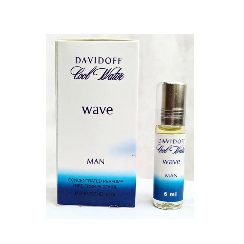 Picture of COOL WATER WAVE CONCENTRATED PERFUME OIL LONG LASTING NON-ALCOHOLIC FRAGRANCE - 6ML