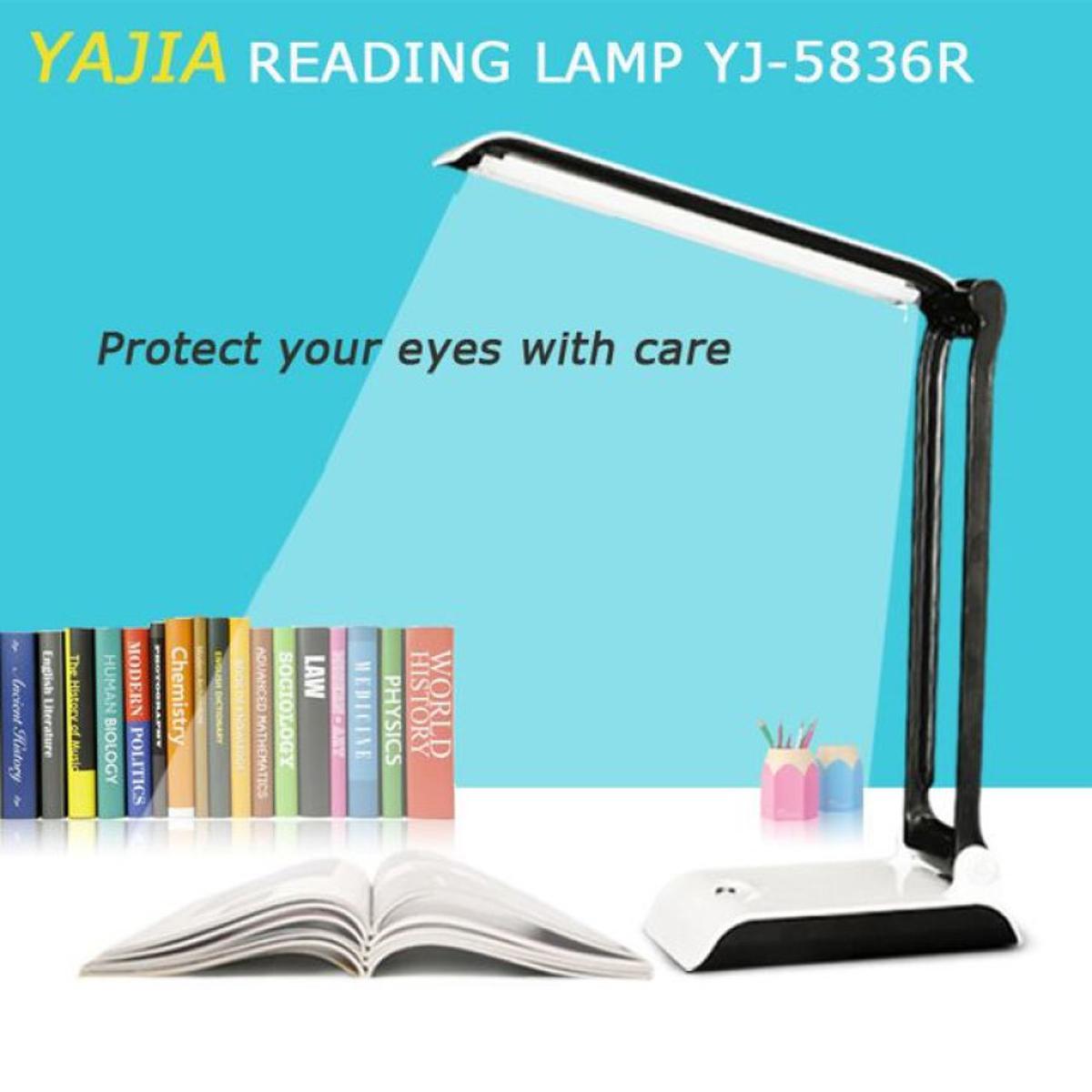 Picture of YAJIA Rechargable Desk Lamp Reading Lamp Folding With Mirror (YJ 5852) -1pcs