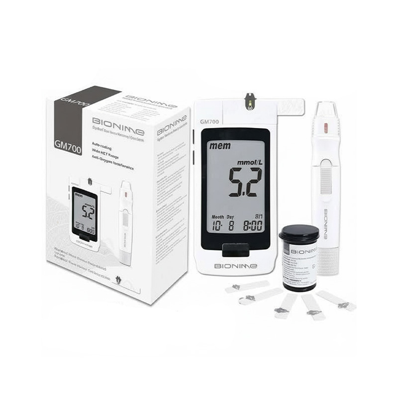 Picture of Bionime GM700S Rightest Blood glucose Monitoring System (Switzerland Design) With 10 Test Strip |