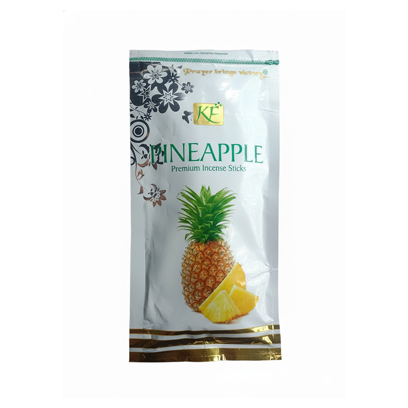 Picture of Pinapple Zipper Pack Incense Sticks - 130gm (80-100pic)Agarbatti.made in india.