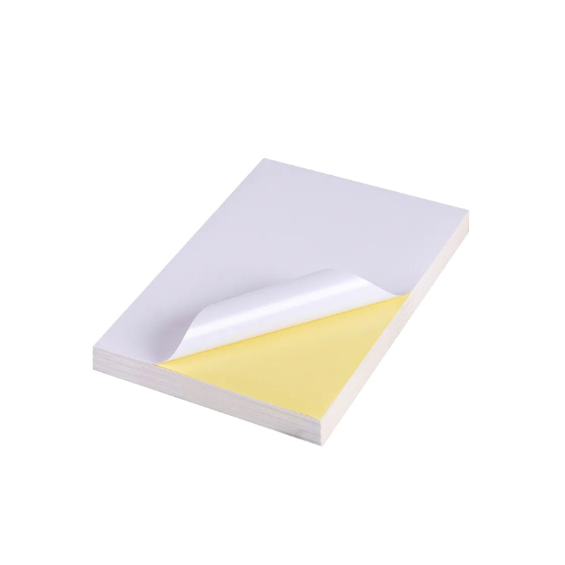 Picture of A4 Matt White Self Adhesive Easy Peeling Printable Sticker Paper For Inkjet Printer 10 Sheets Label Sticker