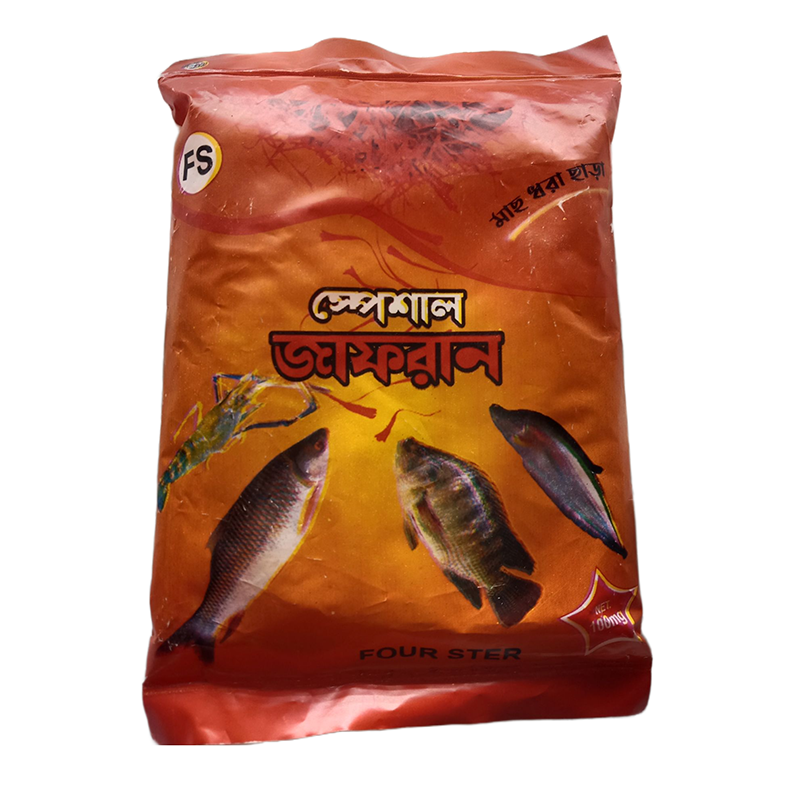 Picture of Saffron is used as a fishing bait in four or 100 grams |