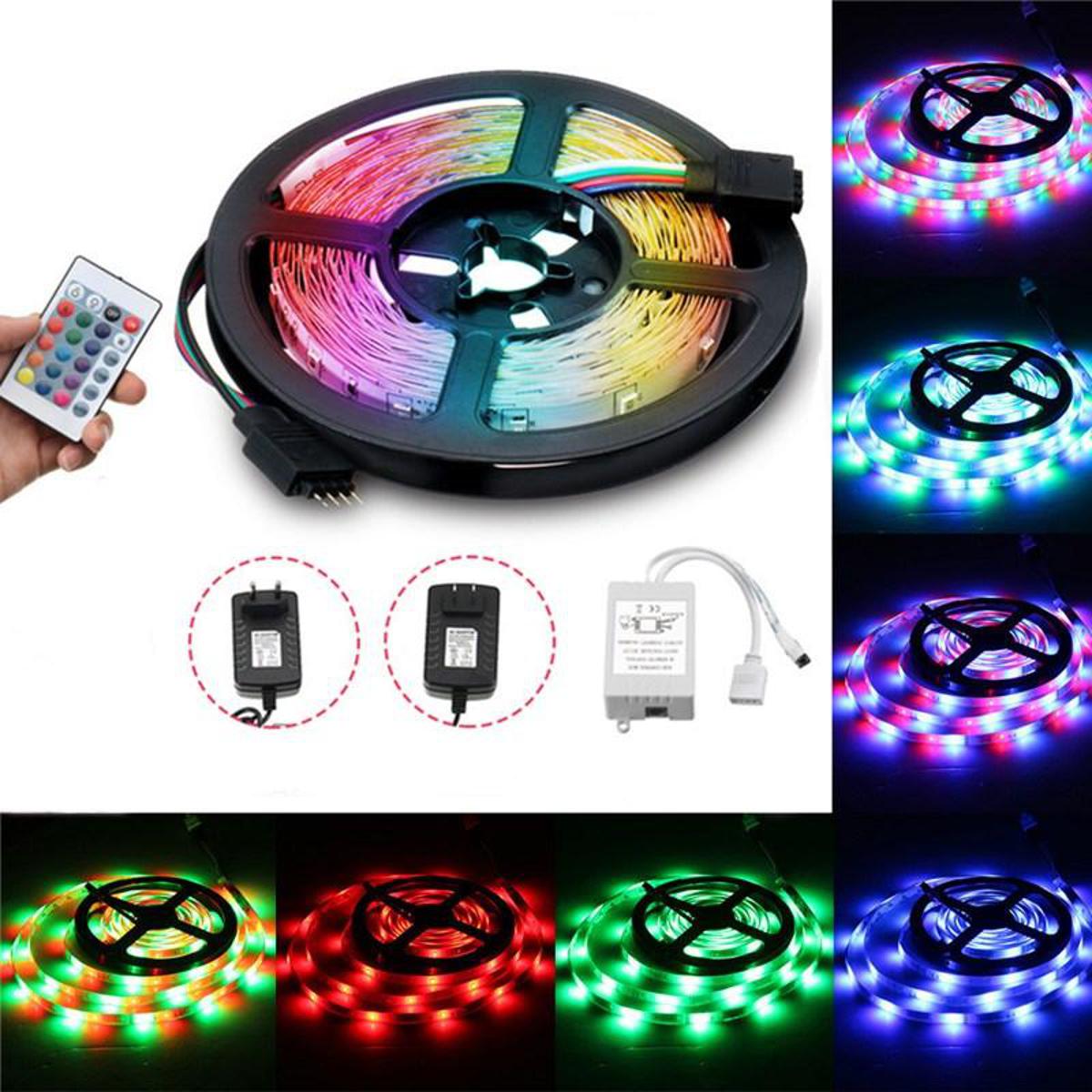Picture of 16 Feet Rgb Remote Control Led Strip Light - Rgb Light
