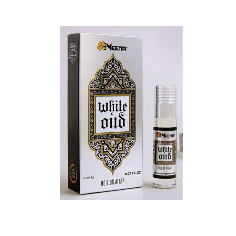 Picture of White Oudh-Made In India-Roll On Perfume Oil 8ml Meena Halal zingerbd Attar |