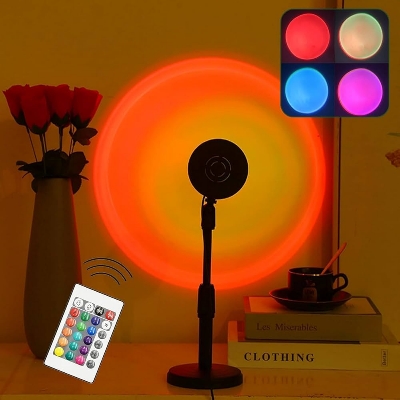 Picture of Sunset Lamp Projector Night Light Rainbow Lamp for Home Office Shop Background Wall Decoration