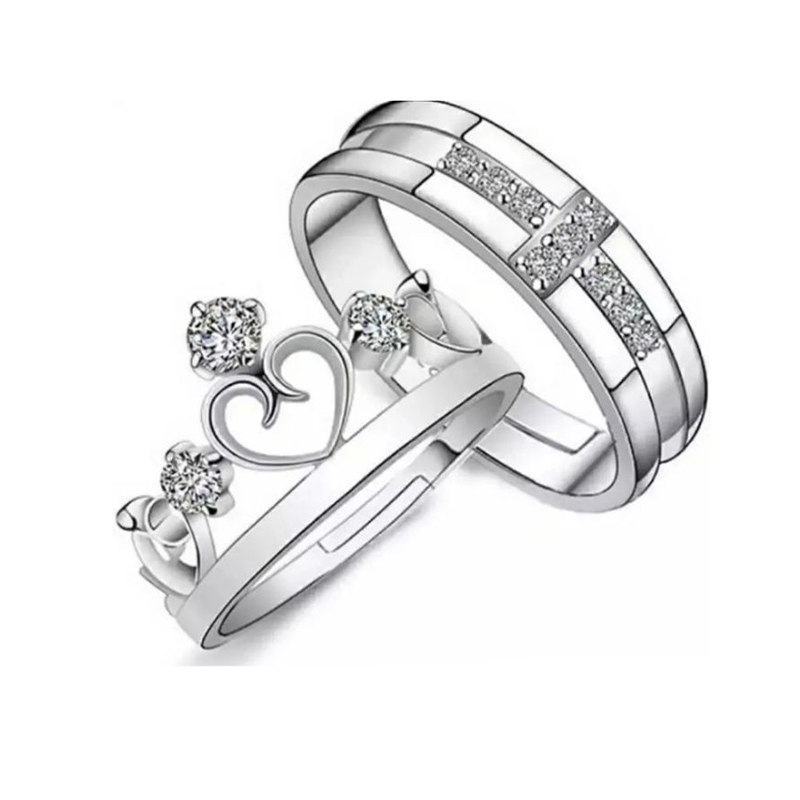 Picture of Couple Rings Engagement Rings Valentines Rings For Unisex Men Women |