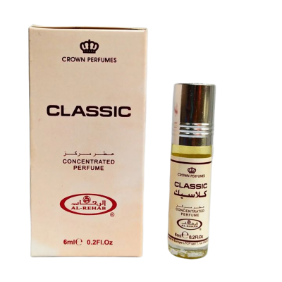 Picture of Classic by Al Rehab Attar for Men and Women Non Alcoholic Perfume Long Lasting Floral Ator - 6ml |