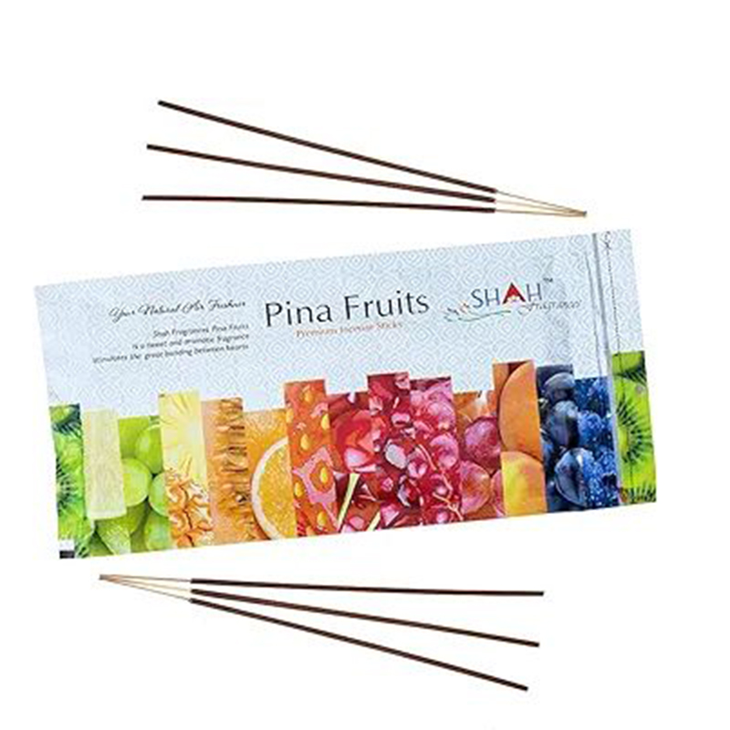 Picture of Shah Fragrances Pina Fruits Agarbatti - Zipper Pack Incense Sticks