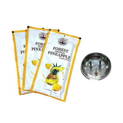 Picture of Forest Fragrances Tropical Pineapple Zipper Pack Incense Sticks |
