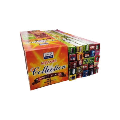 Picture of Darshan Incense Square Collection - 25 Assorted Fragrances Agarbatti