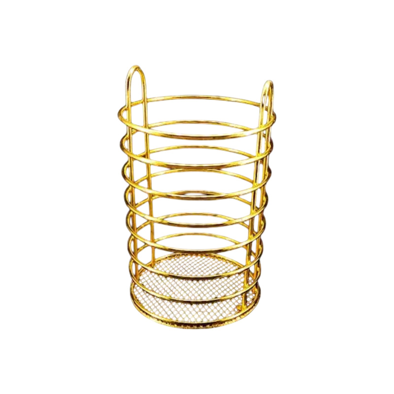 Picture of Stainless Steel Spoon Holder - Golden