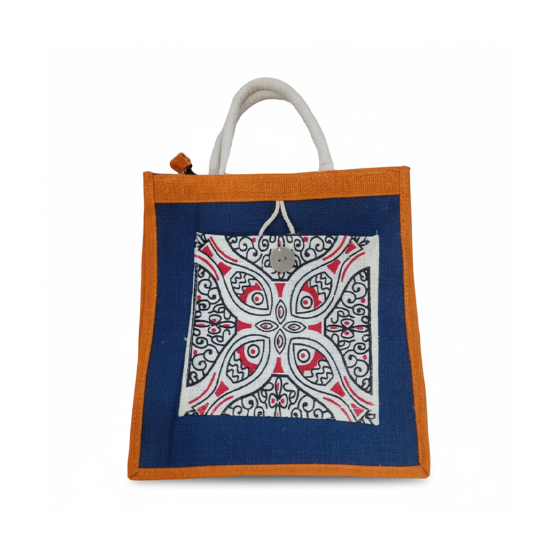 Picture of Lunch Bag Tiffin Bag bag for  Bag hand bag tiffin carrier bag Tiffin Box Bag Kaporer bag Handicrafts Bag