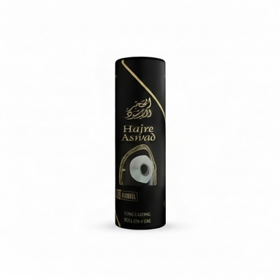 Picture of Hajre Aswad 100% Original Musk Attar 6ml Luxury Unisex Non Alcoholic Roll-On Perfume For Men & Women 6ML Floral Attar ,