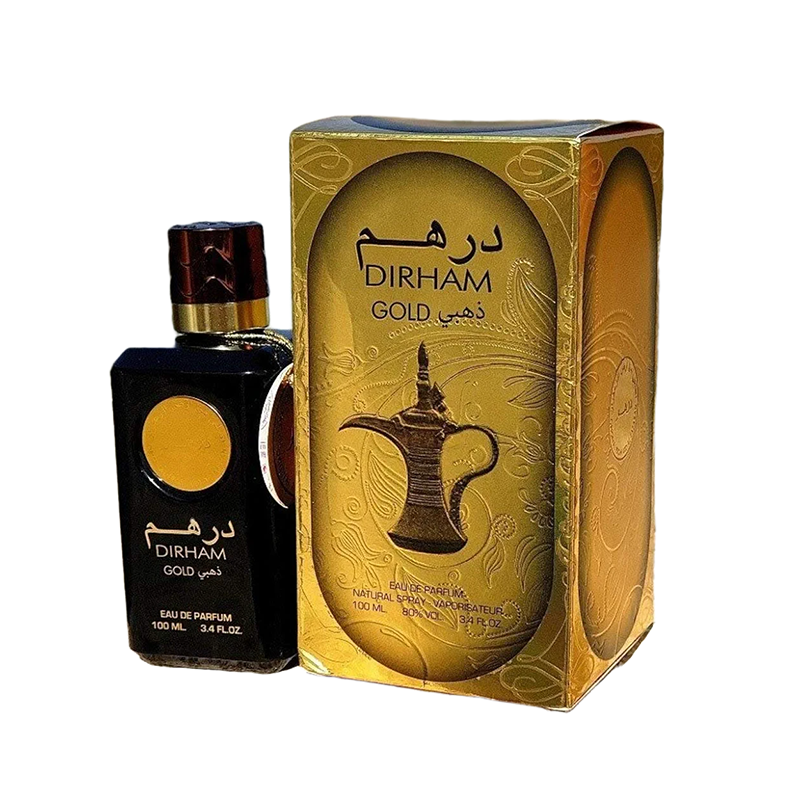 Picture of Dirham Gold EDP - Eau De Parfum 100ML (3.4oz) | Arabian Perfumery |