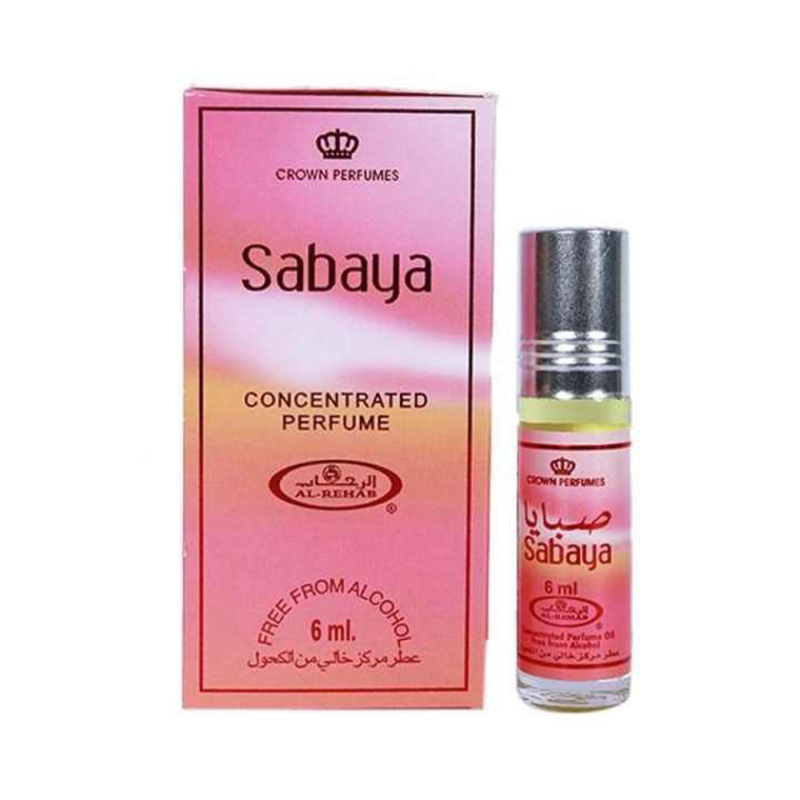 Picture of Sabaya by Al Rehab Attar for Men and Women Non Alcoholic Perfume Long Lasting Floral Ator - 6ml