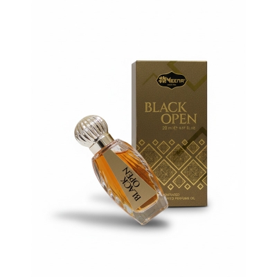Picture of Meena Black Open Concentated Perfume Oil-Made in India-Non Alcoholic-20ml Capacitya