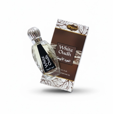 Picture of Meena White Oudh Concentated Perfume Oil-Made in India-Non Alcoholic-20ml Capacity