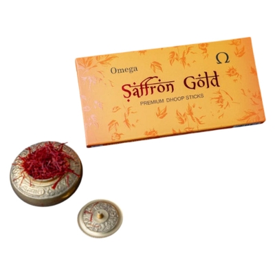 Picture of Saffron Gold Premium Bambooless Dhoop Sticks