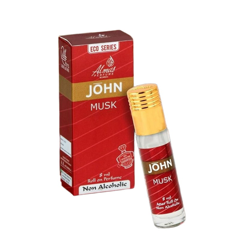 Picture of John Musk Attar - 8ml Roll On - ECO Series - Concentrated Perfume Oil