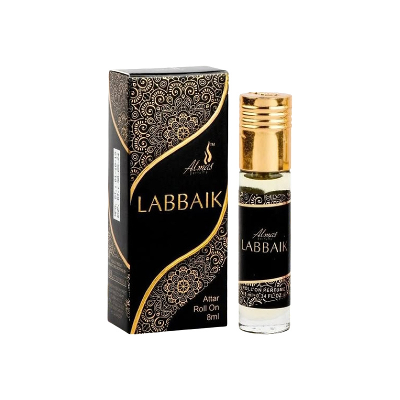 Picture of Almas Brand 100% Original | Labbaik | Great Fragrance 8ml Floral Attar Pocket Perfume | Ittar | Ettar | Itar | Etar | Itra | Itras | Attar Perfume